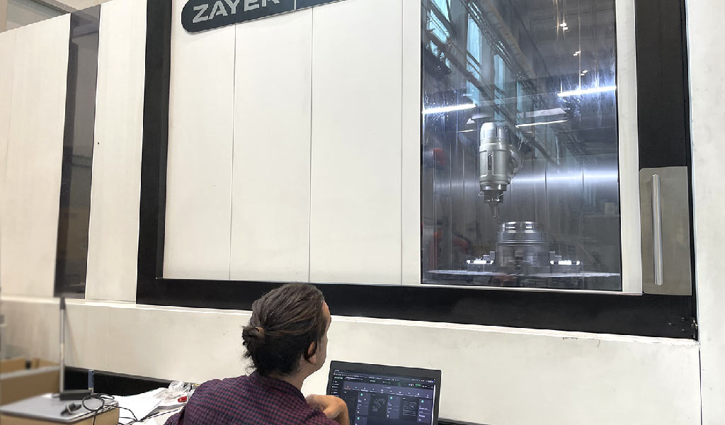 Testing the integration of Zayer's Arion G machine with the MIC platform.