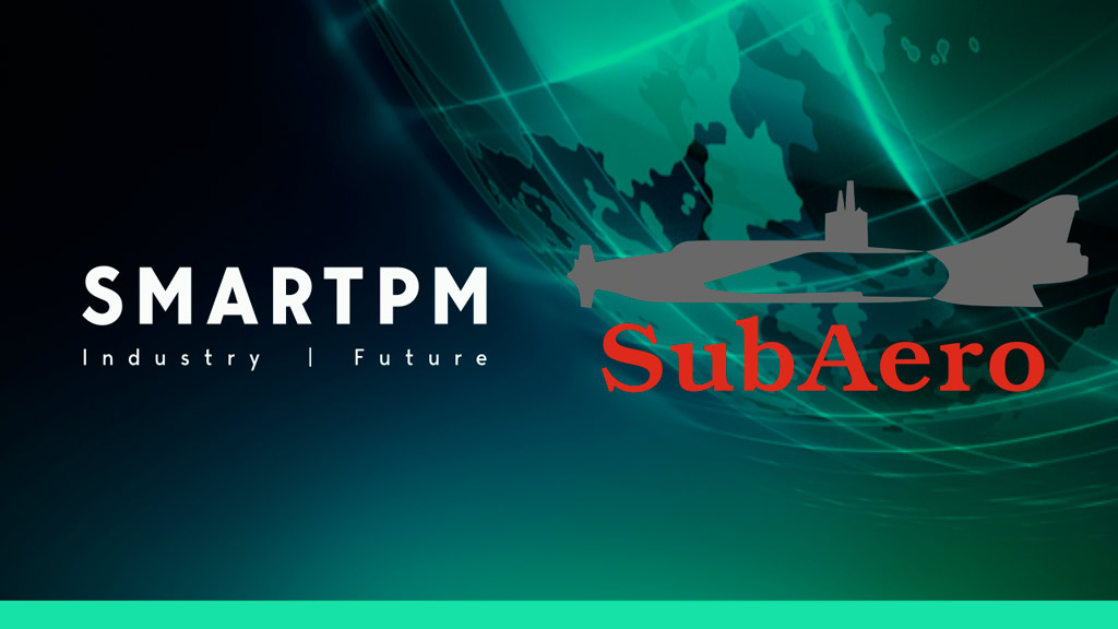 Logotipos de SMARTPM y SubAero