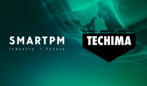 Logotipos de ambas empresas: SMARTPM y TECHIMA